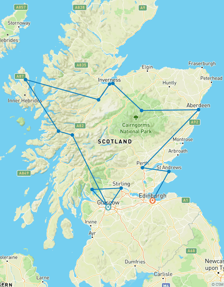 Circuito Bonnie Escocia