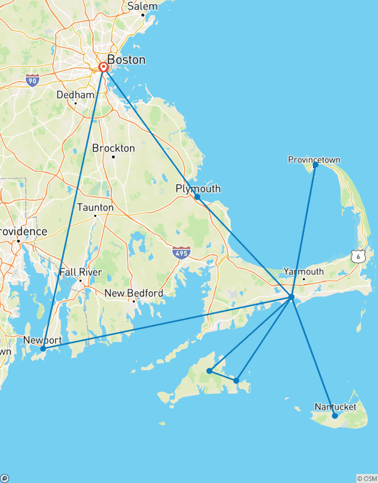 Cape Cod & die Inseln Rundreise