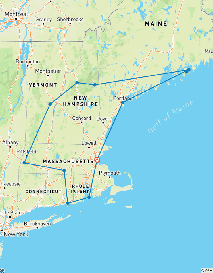 Classic Fall Foliage Tour