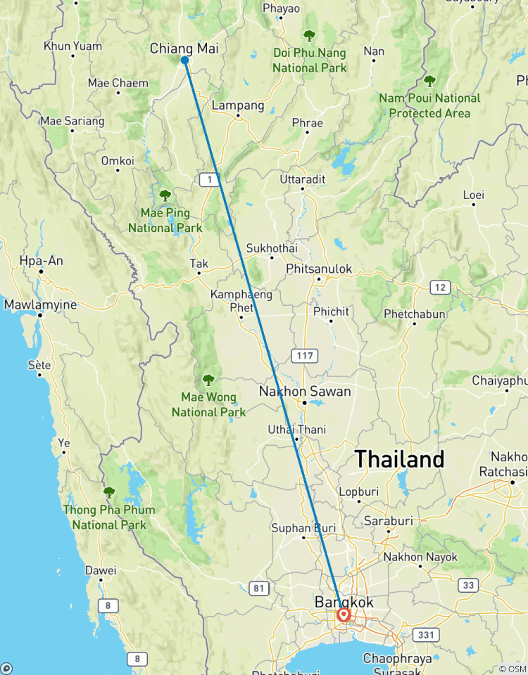 Nord de la Thaïlande : Tribus et villages des collines circuit