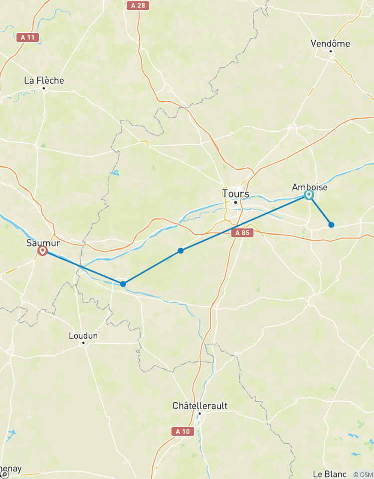 Loire Valley Castles Deluxe Tour