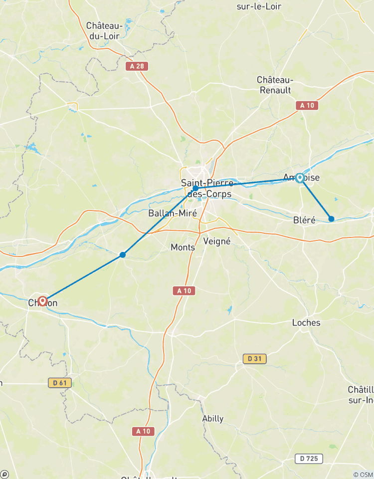 Loire Valley Bike & Canoe Tour Tour
