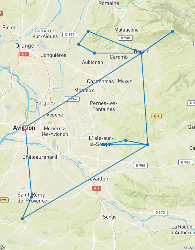 Mont Ventoux to Luberon Tour
