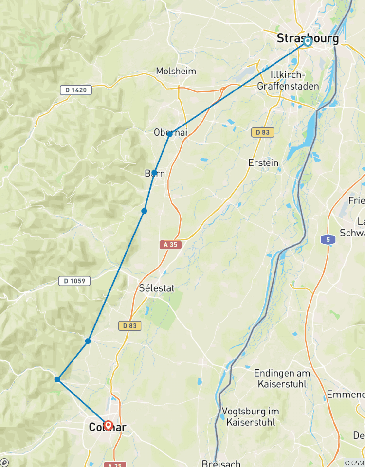 Alsace Hiking Tour Tour