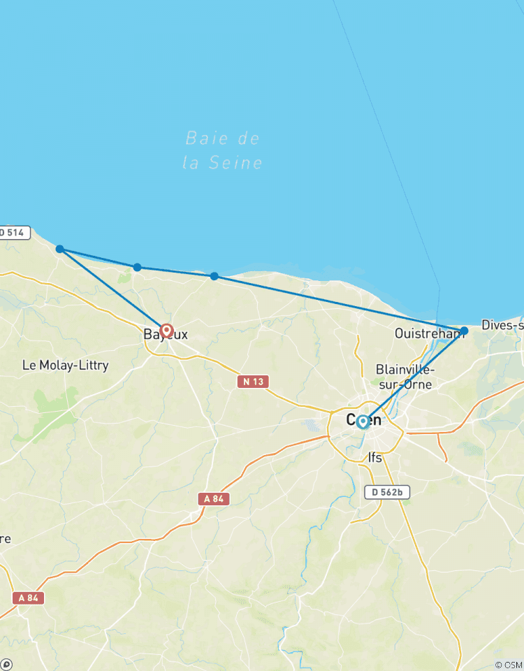 Normandy Walking Tour Tour