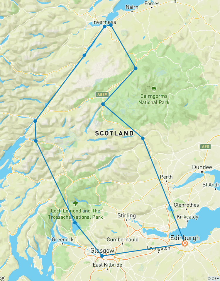 Circuito Lago Ness, Inverness y Tierras Altas desde Edimburgo