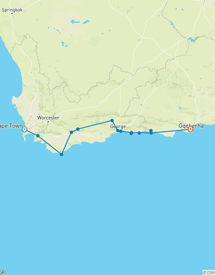 Garden Route Splendour Tour