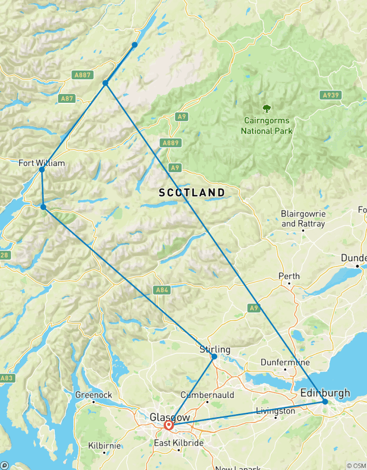 Circuito Eilean Donan, lago Ness y Tierras Altas del noroeste - desde Glasgow