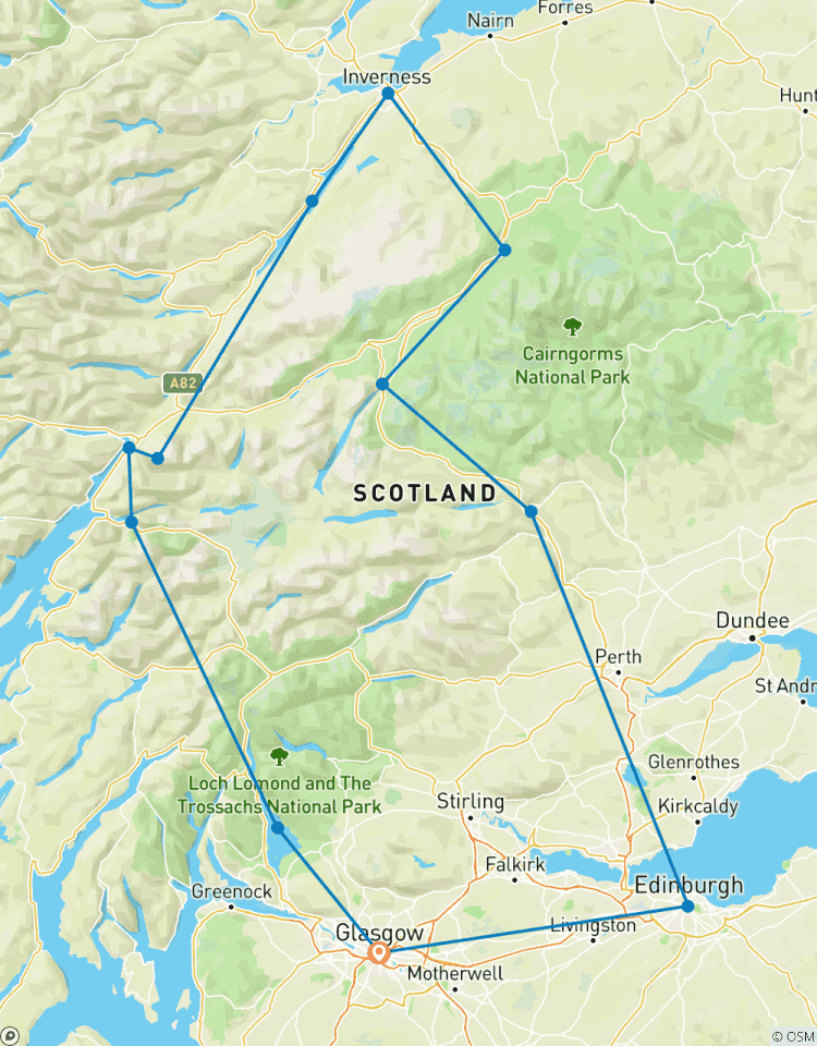 Circuito Lago Ness, Inverness y Tierras Altas - desde Glasgow