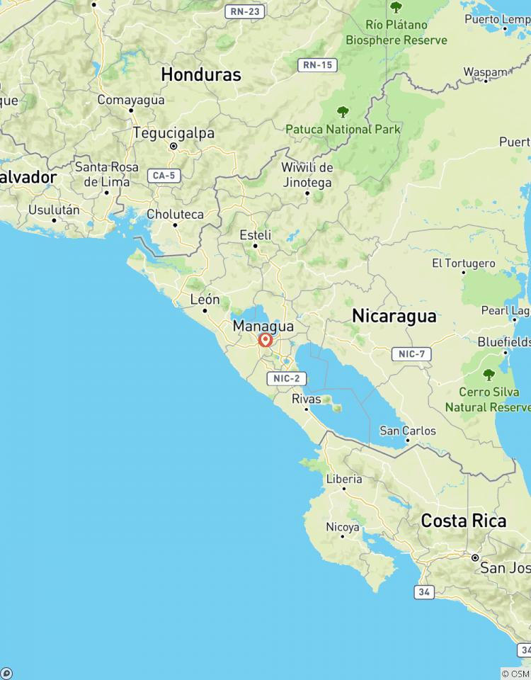 Côte pacifique du Nicaragua : Conservation des tortues de mer, restauration de l\'environnement et planche à voile sur les volcans circuit