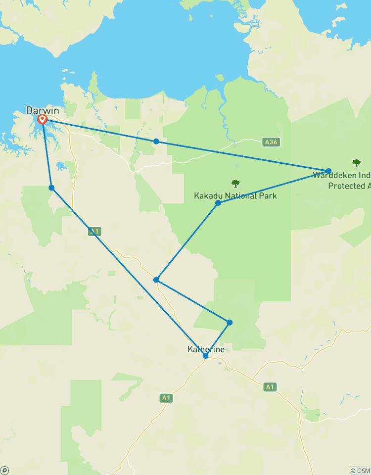 Kakadu Tour mit Arnhem Land, Katherine & Litchfield Rundreise