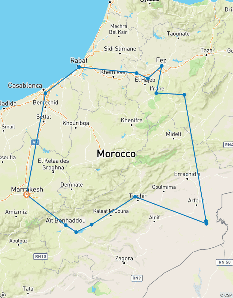 Totally Morocco - 9 days Tour