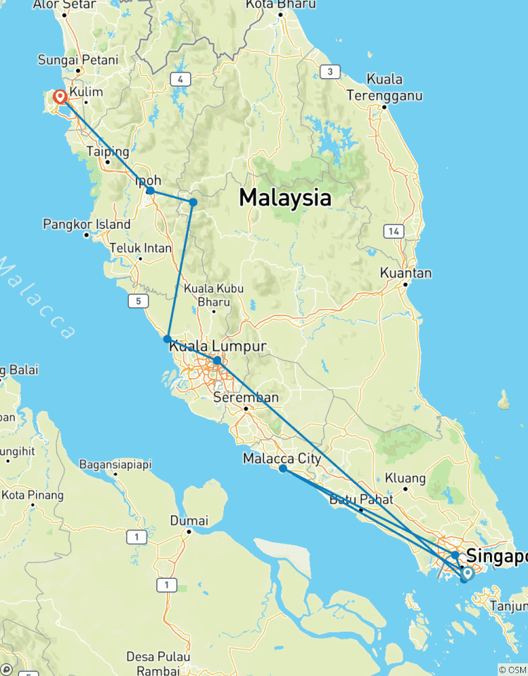 Malaysia und Singapur Entdeckungsreise Rundreise