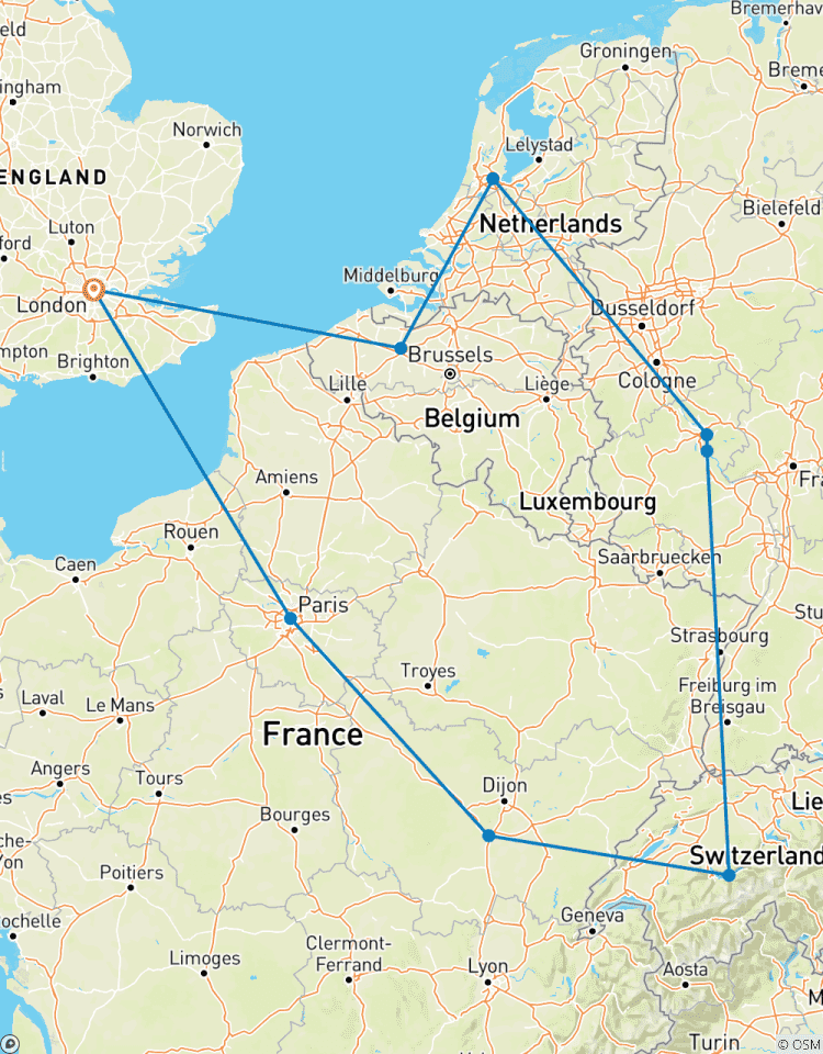 Europe Taster Christmas Tour