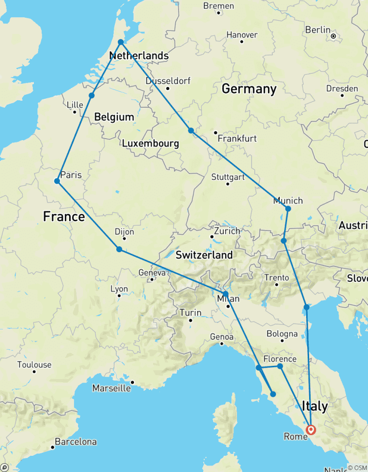 Europe Escape Christmas & New Year Tour
