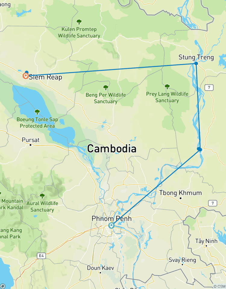 Cambodia: Hike, Bike & Kayak Tour