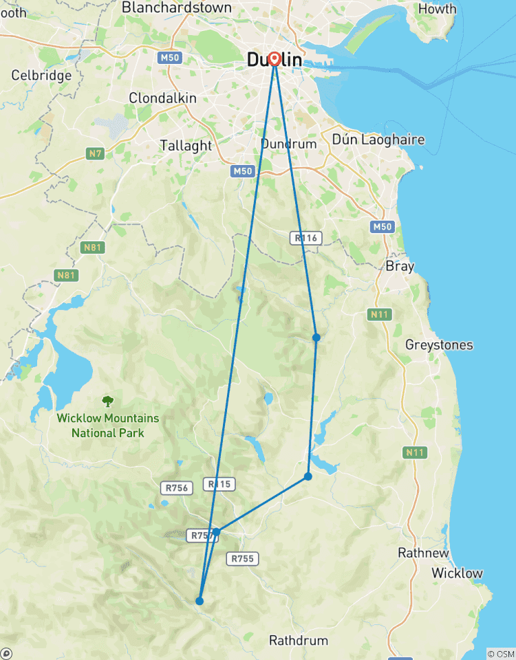 The Wicklow Way: Self Guided 5 Day Tour