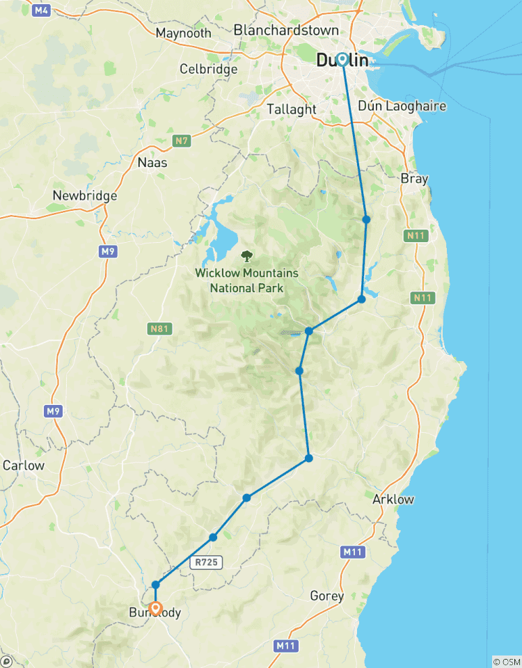 The Wicklow Way: Self Guided 10 Day Tour