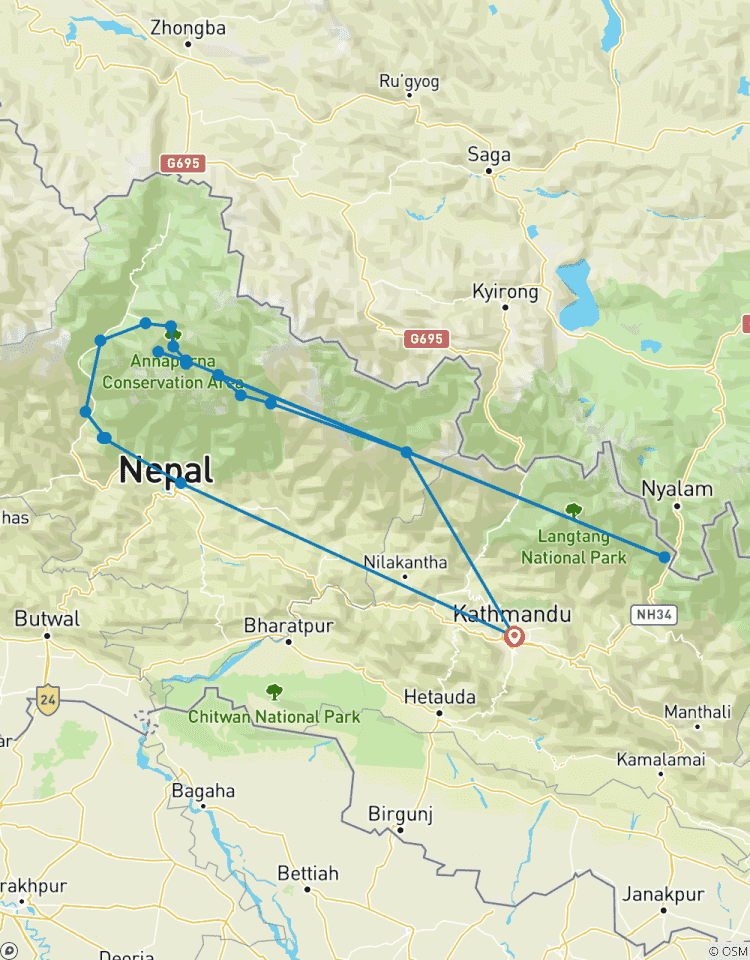 Circuito Circuito clásico del Annapurna