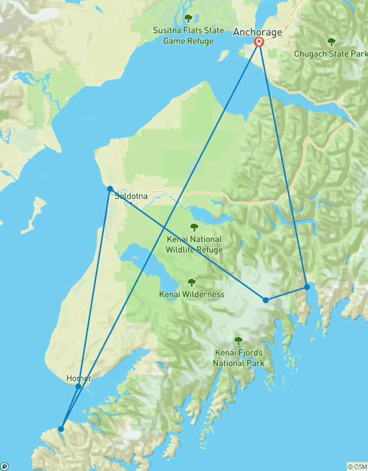 Alaska Kenai Erlebnisreise - 9 Tage Rundreise