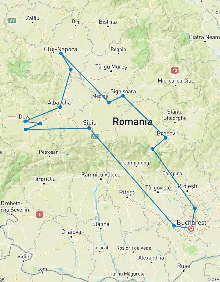 Dracula beyond the legend - 8 day private tour to Transylvania Tour