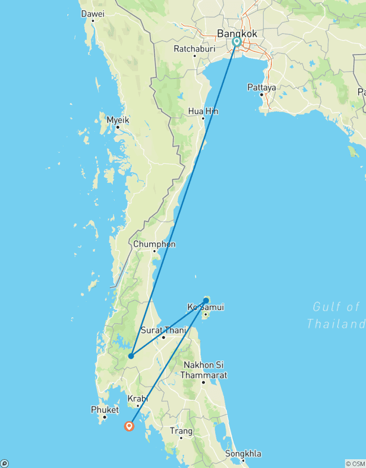Circuito Introducción a Tailandia - 12 días