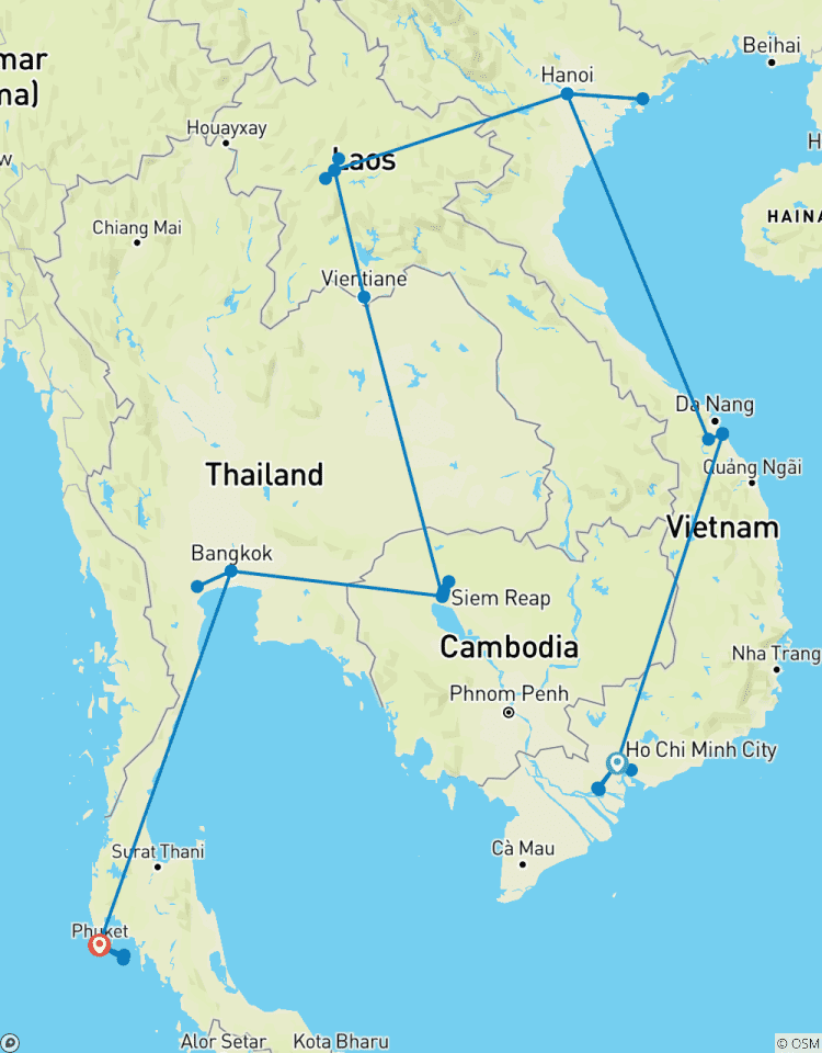 Explore Southeast Asia: A Multi-Country Tour 22-Day Tour