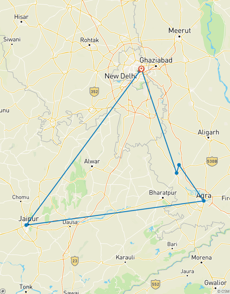 Circuito Celebración de Holi en Mathura y el Triángulo de Oro (19 - 27 de marzo de 2027) - Salida Fija