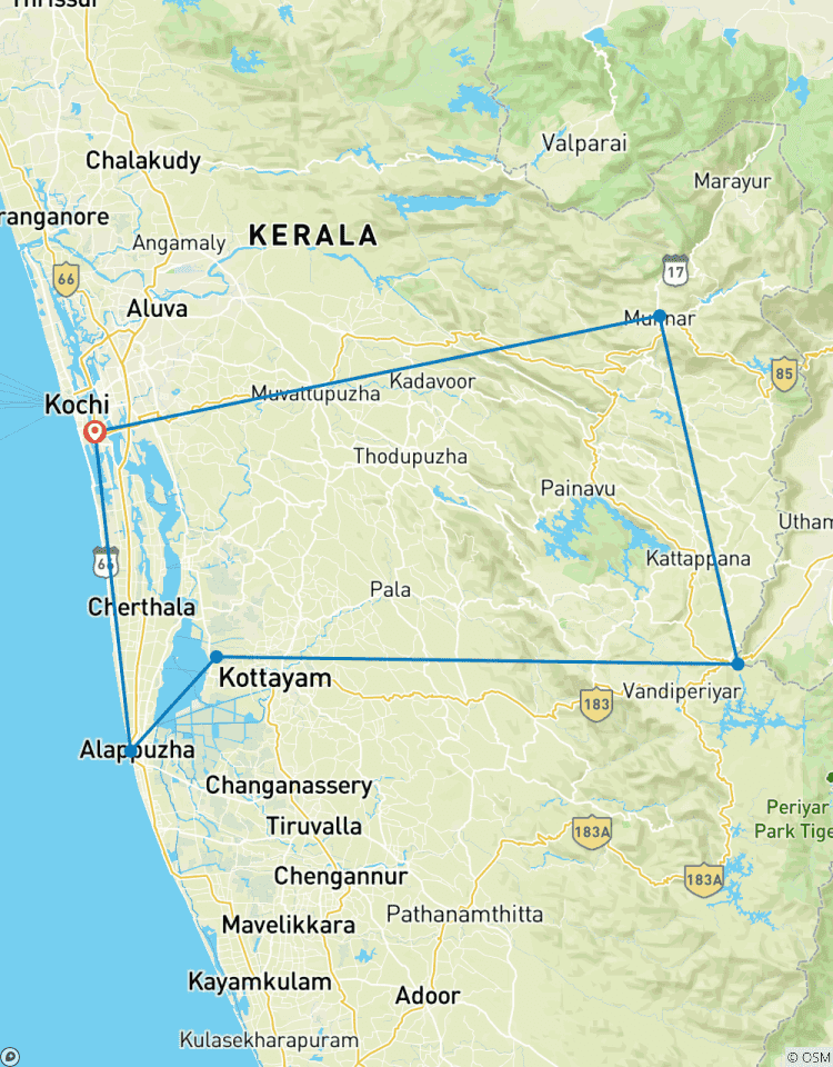 Le meilleur du Kerala circuit