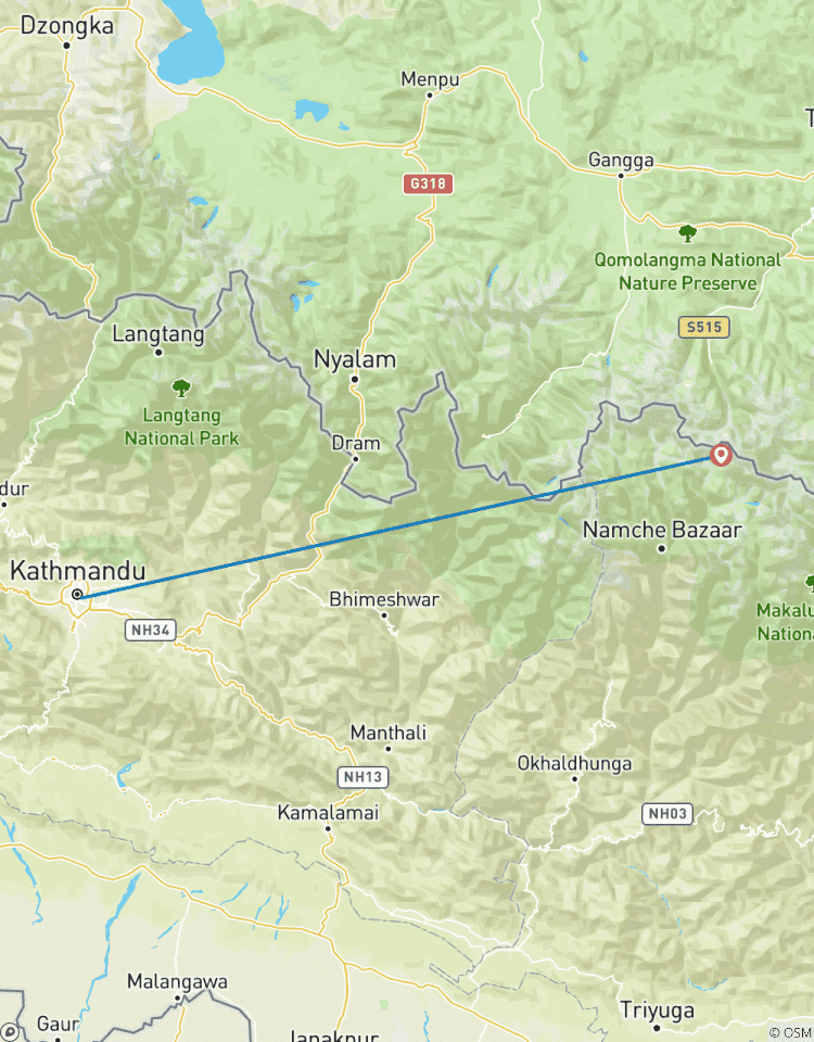 Everest et Himalaya : Aventure aérienne d\'une heure circuit