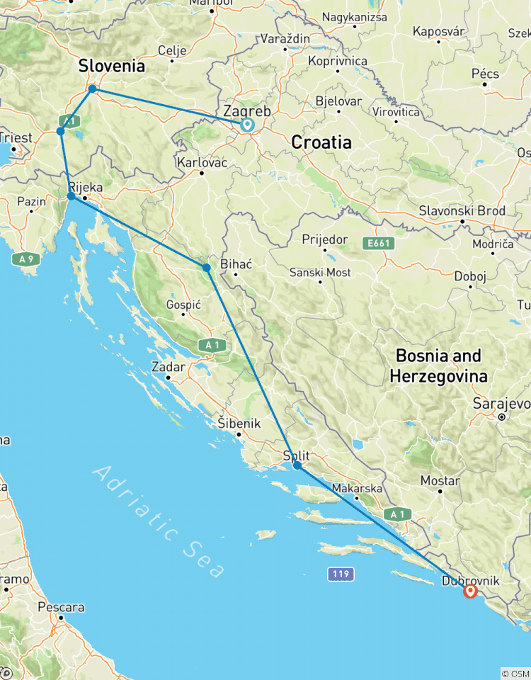 Circuito Descubrir los Balcanes occidentales - 7 días