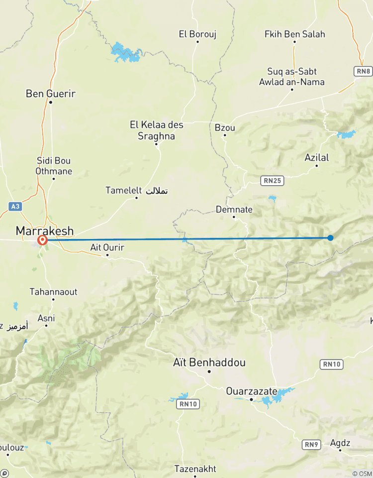 Mgoun Trek Marokko-rondreis