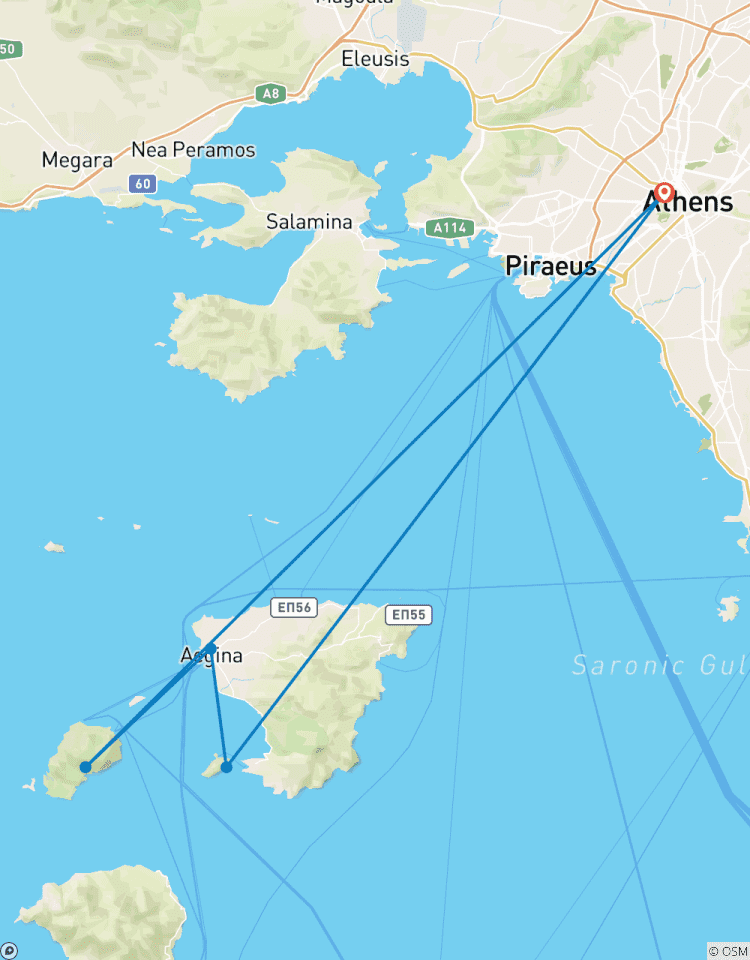 2 jours d\'escapade en voilier à Athènes ! circuit