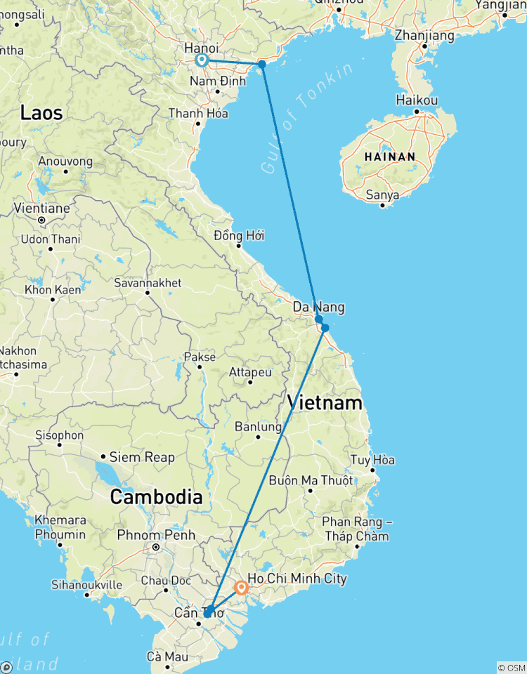 Du nord au sud du Vietnam - 10 jours circuit