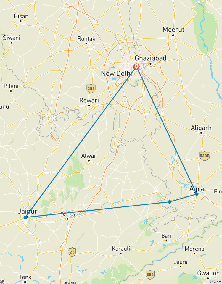 Circuit super-économique du Triangle d\'Or en Inde circuit