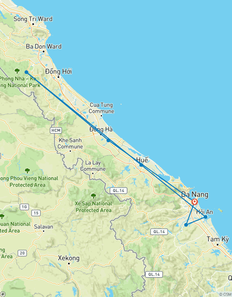 Zentralvietnam - 7 Tage epische Reise Rundreise