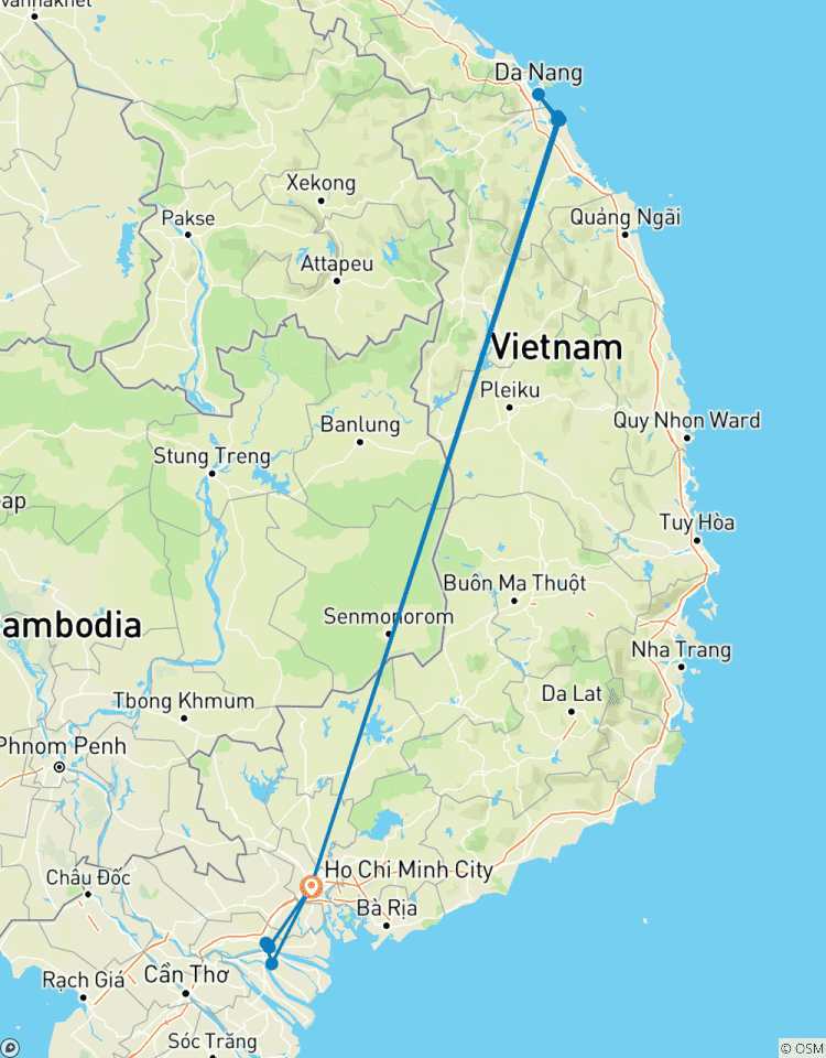Süd- und Zentralvietnam - 7 Tage Kulturreise Rundreise