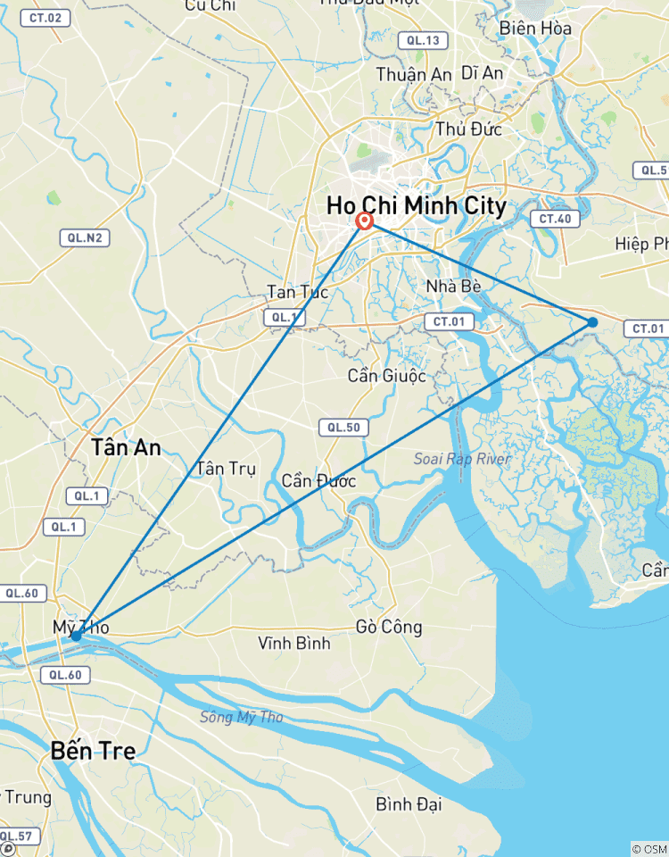 Südvietnam 4 - Tag Essenz Tour Rundreise