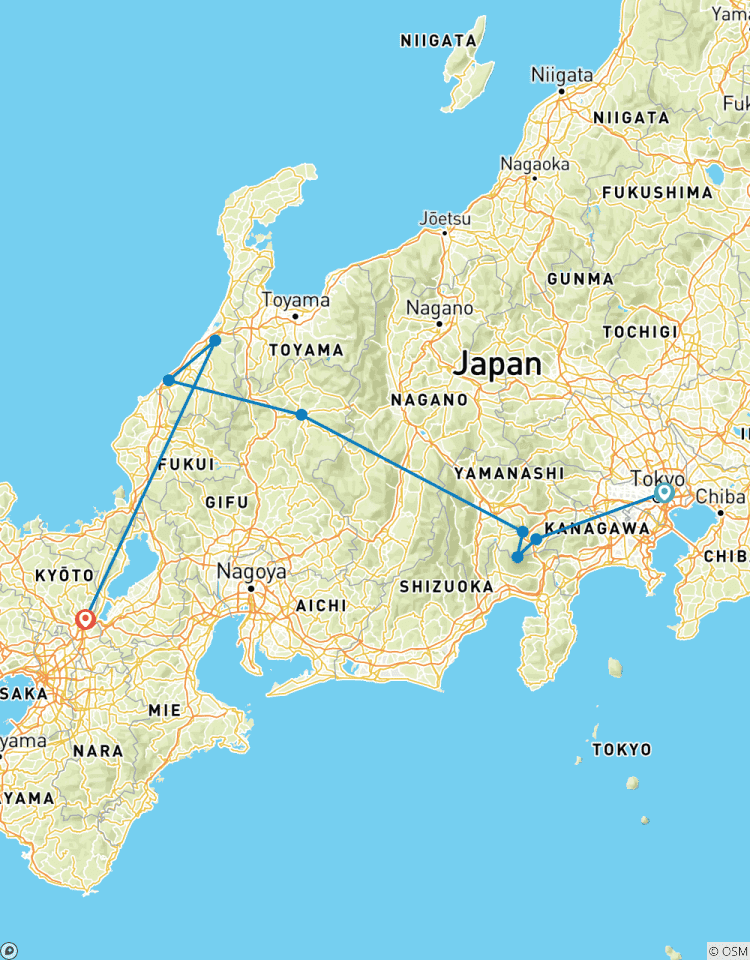 Splendours of Japan Tour