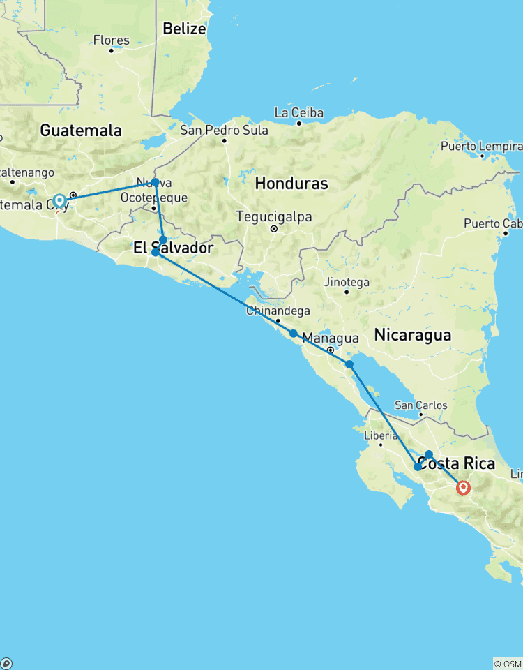 Circuito Viaje a Centroamérica