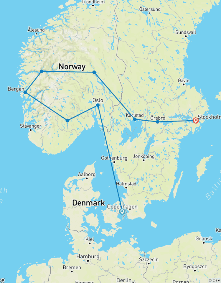 Highlights of Scandinavia Tour