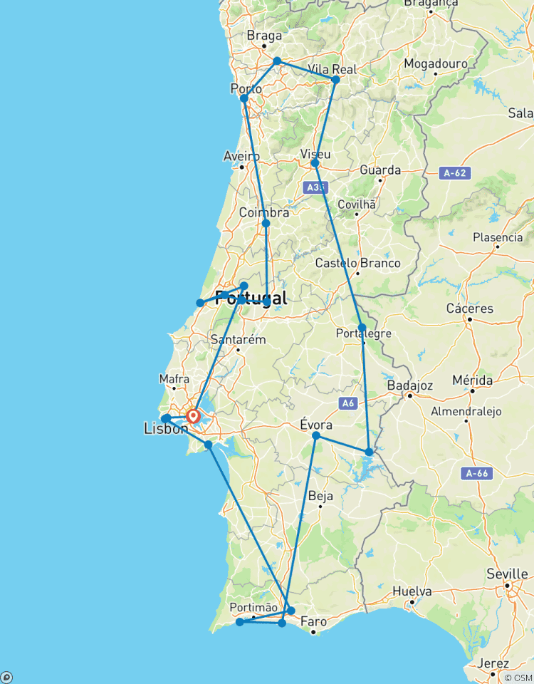 Het beste van Portugal-rondreis