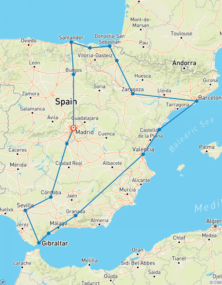 Le meilleur de l\'Espagne circuit