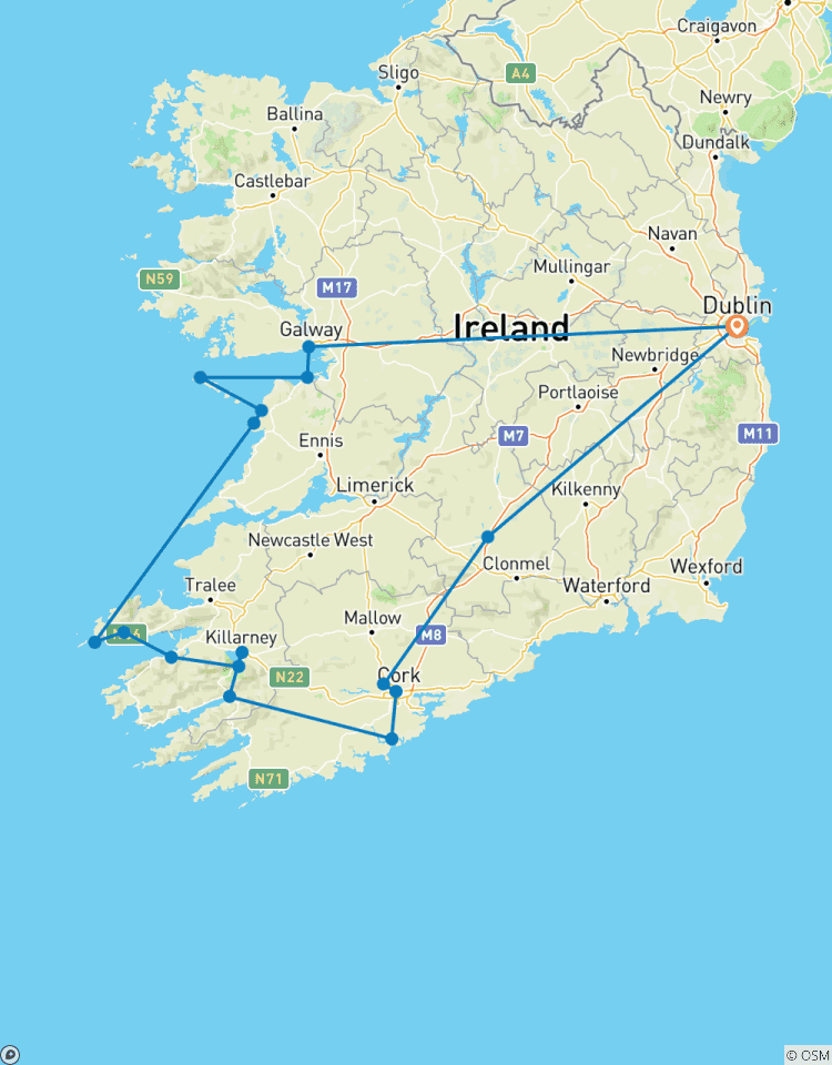 Süd- & Westirland Kleingruppenreise - 5 Tage Rundreise