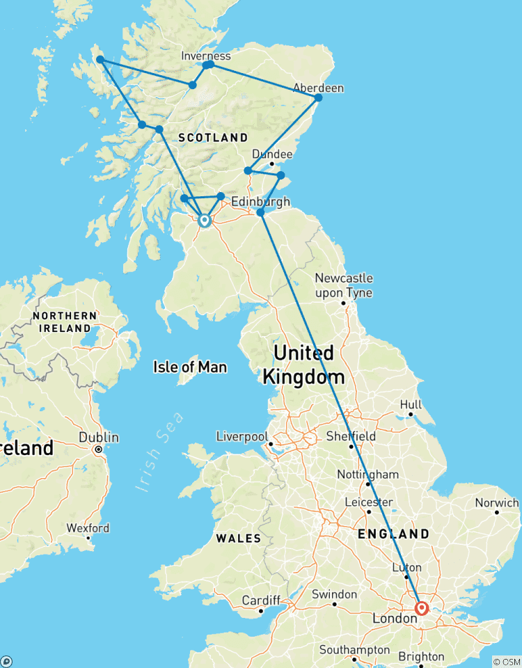 Circuito Bonnie Escocia con Londres