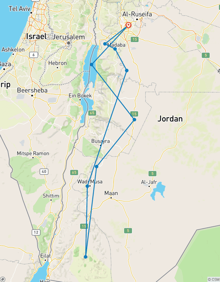 Passage to Petra - 6 days Tour