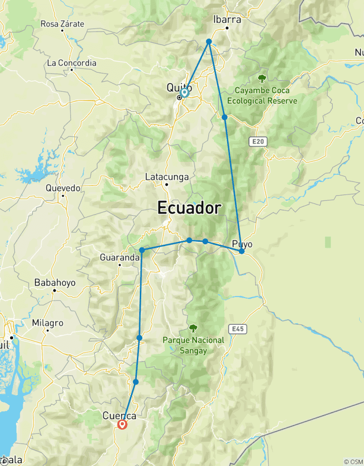 Circuito Lo más destacado de Ecuador
