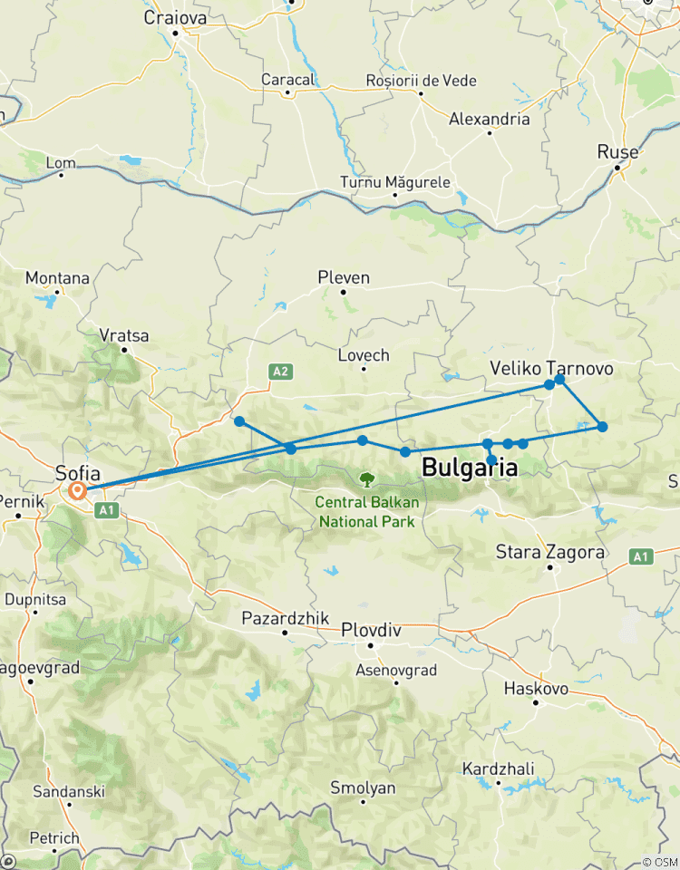 Circuito Ciclismo Balcánico - Bulgaria