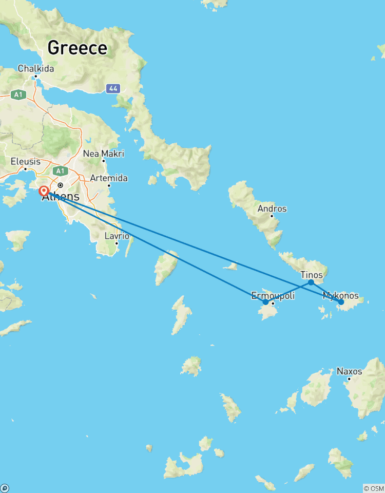Circuito Siros, Tinos y Mykonos 7D/6N