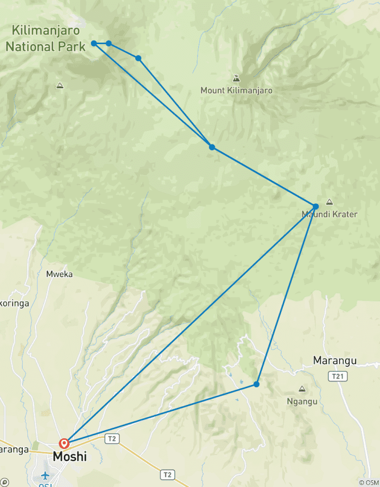 Kilimanjaro Marangu Tour